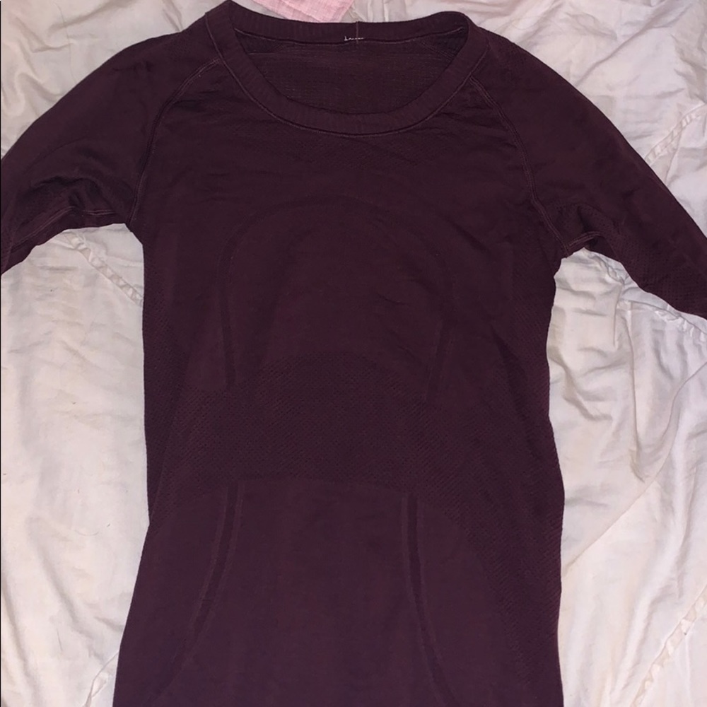 long sleeve lululemon top